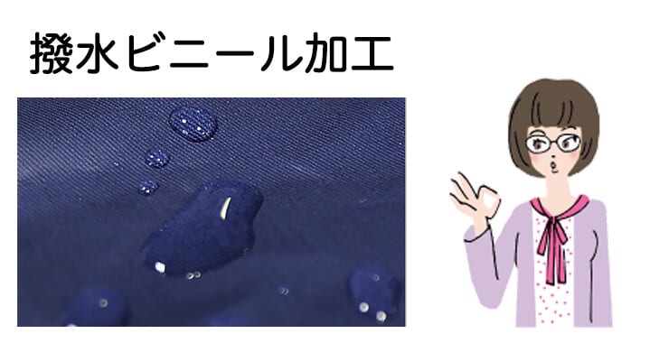 撥水ビニール加工