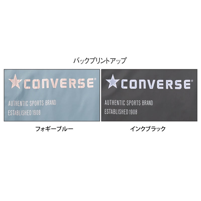 ＜CONVERSE＞シルケットスムースバックプリントワイドT