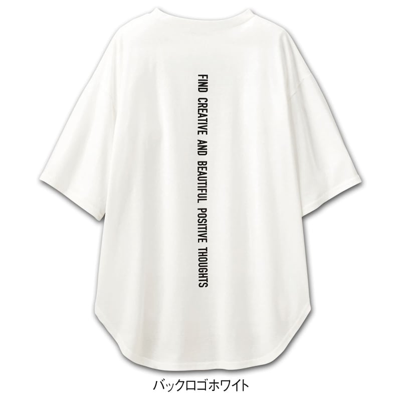 プリントチュニックTシャツ