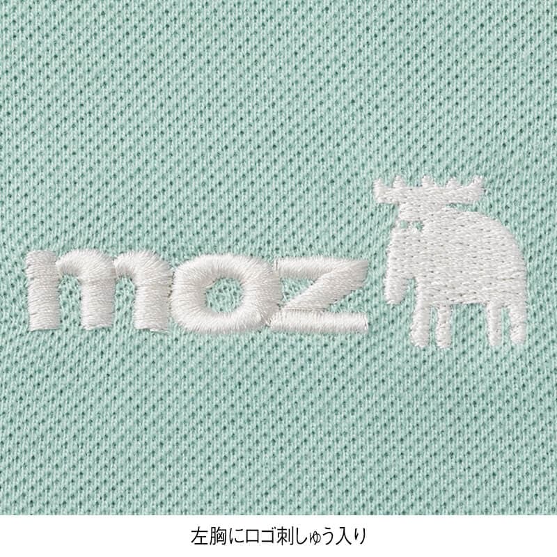 ＜moz＞ゆったりシルエットポロシャツ