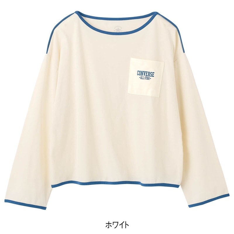 ＜CONVERSE＞天竺配色パイピングTシャツ