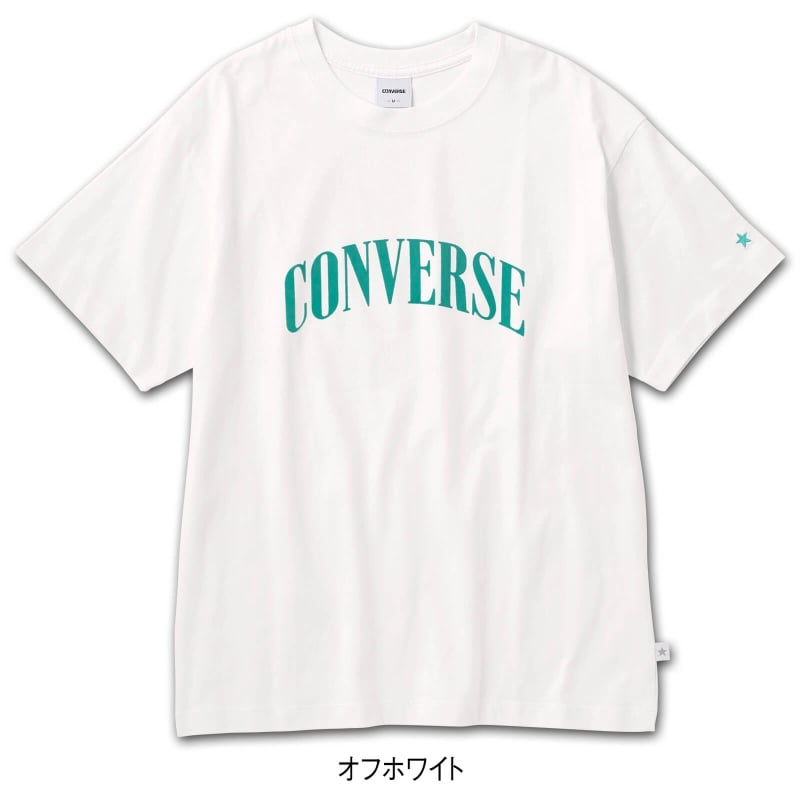 ＜CONVERSE＞コーマ糸天竺フロッキーロゴレギュラーTシャツ