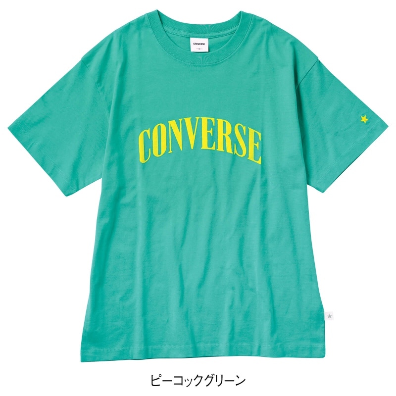 ＜CONVERSE＞コーマ糸天竺フロッキーロゴレギュラーTシャツ