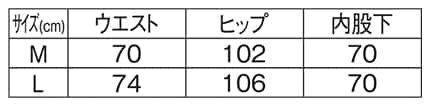 ＜CONVERSE＞裏起毛スウェットパンツのサイズ表