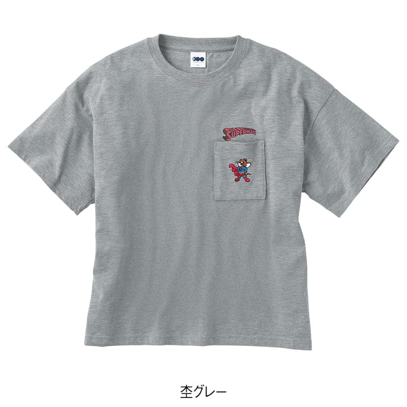 ＜TOM and JERRY マッシュアップ＞半袖ワイドTシャツ