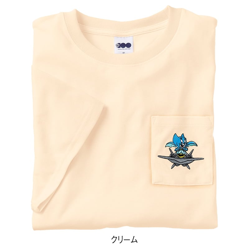 ＜TOM and JERRY マッシュアップ＞半袖ワイドTシャツ